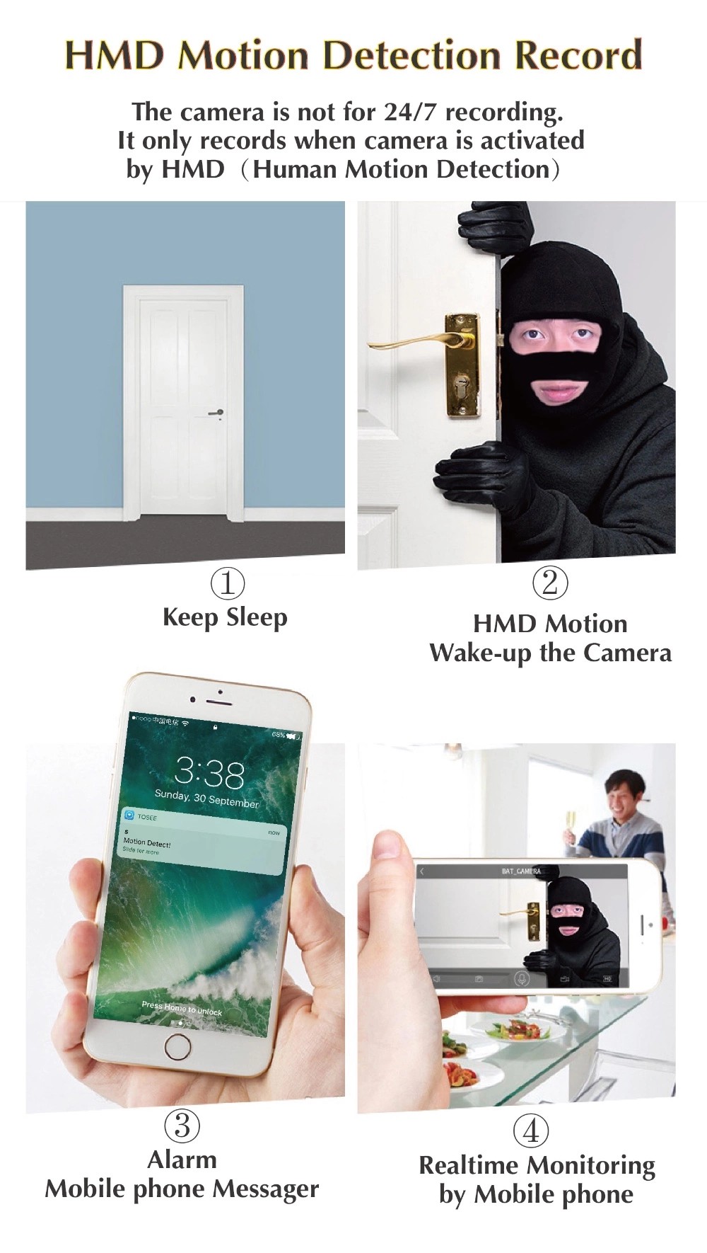 HMD Motion Detection Record