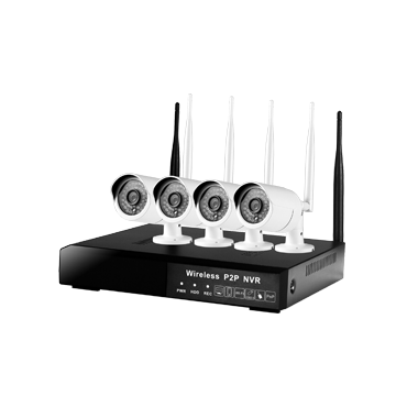 4CH 2.0MP H.265 WIFI NVR Kit